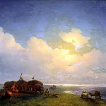 Ivan Aivazovsky – Chumaky on vacation, 900 Classic russian paintings