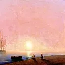 Ivan Aivazovsky – Farewell, 900 Classic russian paintings