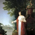 Borovikovsky Vladimir – Portrait of Darya Alekseevna Derzhavina, 900 Classic russian paintings