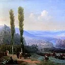 Aivazovsky, Ivan – View of Tiflis. 1869, 900 Classic russian paintings