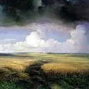 Alexei Savrasov – Rye, 900 Classic russian paintings