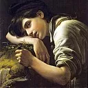 Kiprensky Orestes – A young gardener. 1817, 900 Classic russian paintings