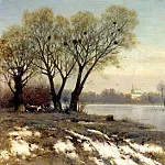 Kryzhitsky Constantine – Early Spring, 900 Classic russian paintings