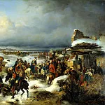 Kotzebue Alexander – Capture of the fortress of Kolberg, 900 Classic russian paintings