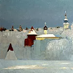 ANOKHIN Nikolai – Russian Winter, 900 Classic russian paintings