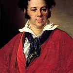 Tropinin Vasily – Portrait of Konstantin Georgievich Ravich. 1823, 900 Classic russian paintings