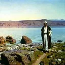 Polenov Vasily – At Lake Tiberias, 900 Classic russian paintings