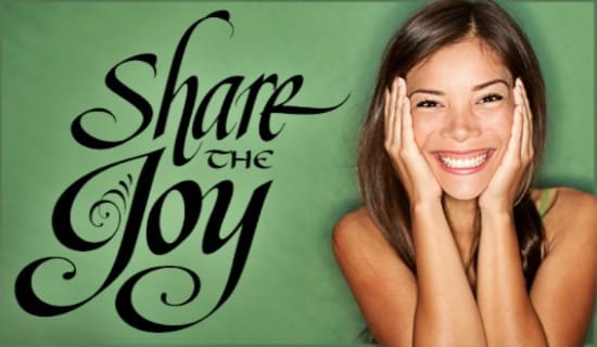 Sharing the Joy