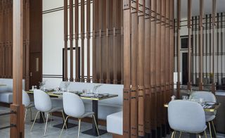 The restaurant at Form Hotel, Dubai, UAE