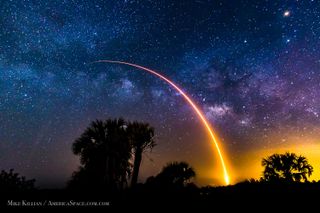 Skywatcher Image of Falcon 9 Launch, May 6, 2016