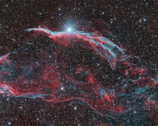 Veil Nebula by Ron Brecher