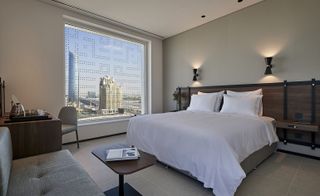 Guest room at Form Hotel, Dubai, UAE