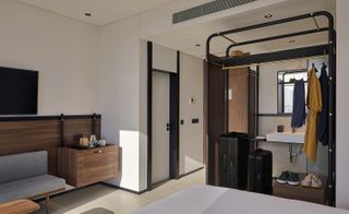 Guest room at Form Hotel, Dubai, UAE