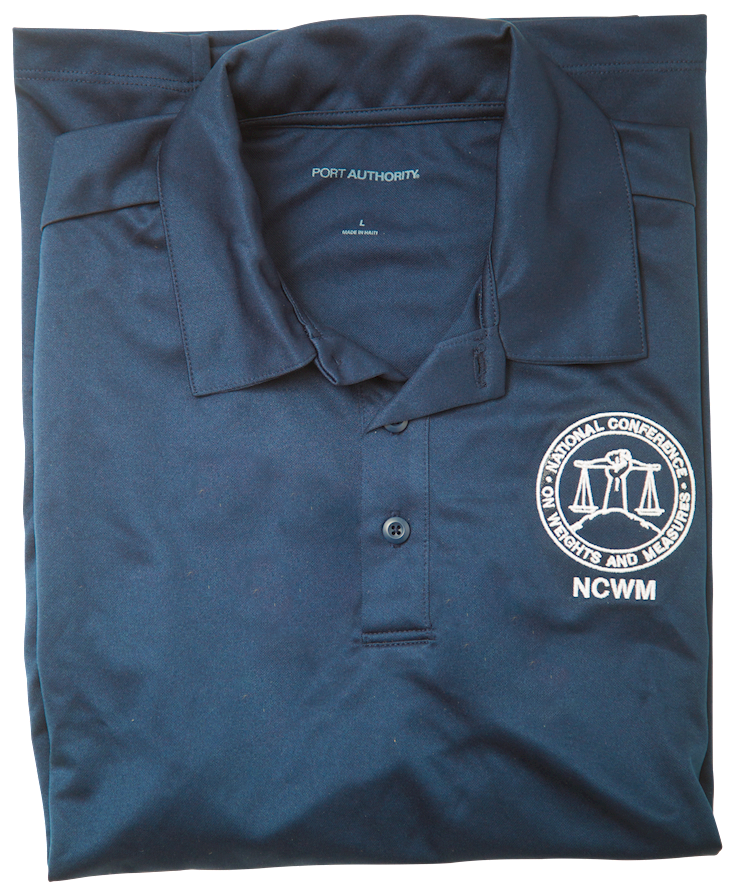 NCWM men's polo (blue)