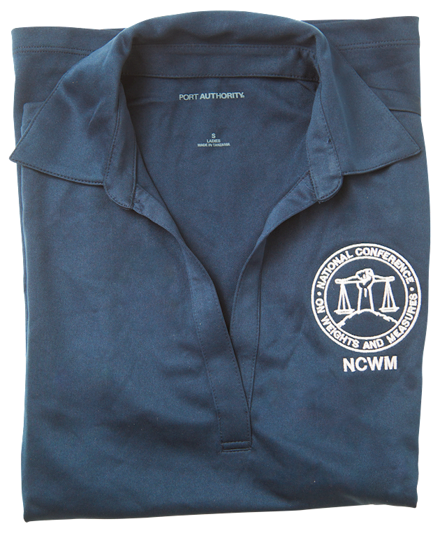 NCWM women's polo (blue)