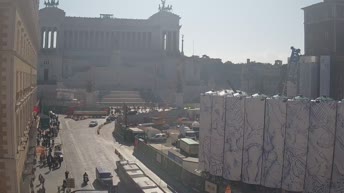 Piazza Venezia, das Vittoriano - Rom