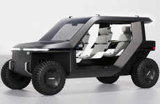 Utilitarian Electric Four-Wheel Vehicles