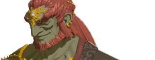 Demon King Ganondorf sprite from Tears of the Kingdom