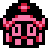 Red Hardhat Beetle sprite from Oracle of Ages