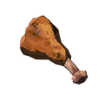 Roasted Bird Drumstick sprite from Breath of the Wild