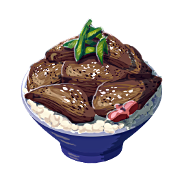 Prime Meat and Rice Bowl sprite from Tears of the Kingdom