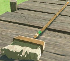 Wooden Mop model from Breath of the Wild