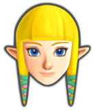 Princess Zelda sprite from Skyward Sword HD