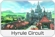 Hyrule Circuit sprite from Mario Kart 8