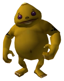 Goron model from Ocarina of Time 3D