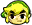 Link sprite from Tri Force Heroes