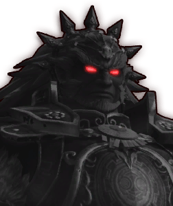 Dark Ganondorf sprite from Hyrule Warriors: Definitive Edition