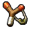 Slingshot sprite from Ocarina of Time 3D