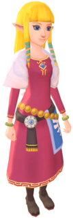 Princess Zelda model from Skyward Sword