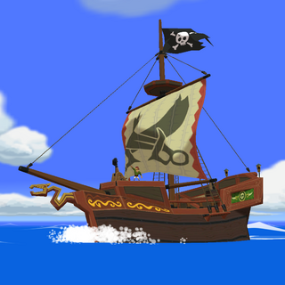 Pirate Ship screenshot from The Wind Waker