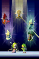 The five Lokomo Sages appear during the duet with Princess Zelda