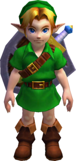 Link model from Majora's Mask 3D