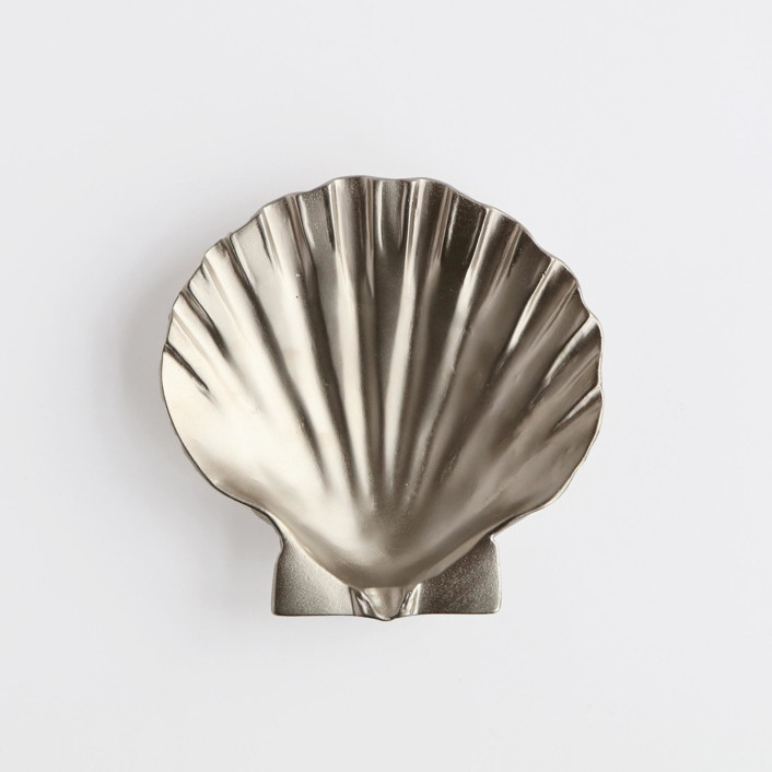 Metal Scallop Shell Dish by Artifaqt