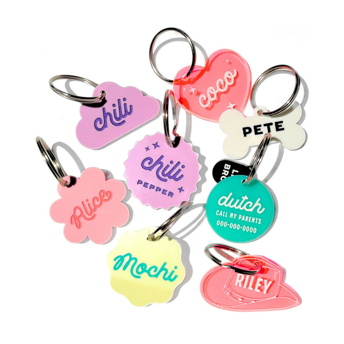 Personalized Pet Id Tag by Haven Print Co.