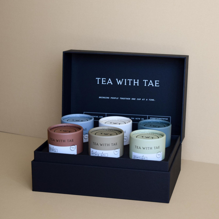 Sampler Tea Bento Box 6-Pack by Tae ODorisio