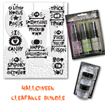 Tim Holtz Halloween Whatnots CMS492 Distress Texture 77428 Distress Mica Spray Set #4 81104