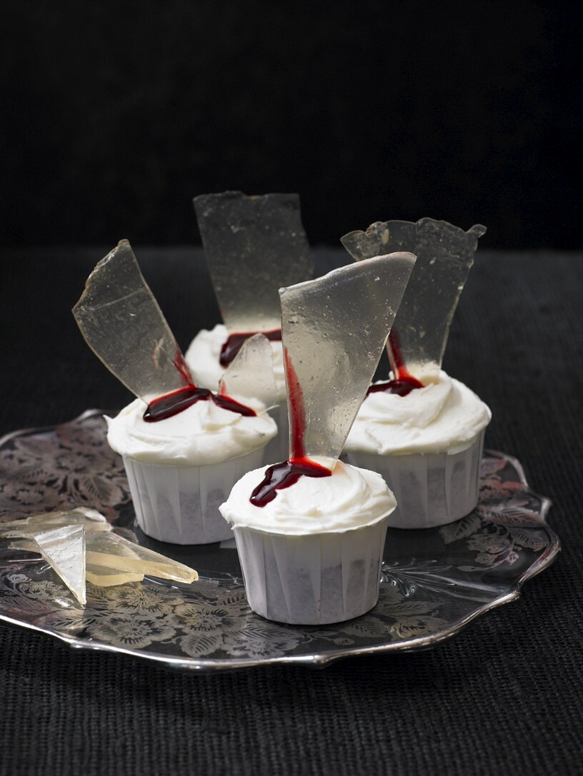 Glass Shard Cupcake