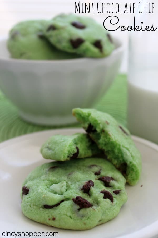 Mint Chocolate Chip Cookies Recipe