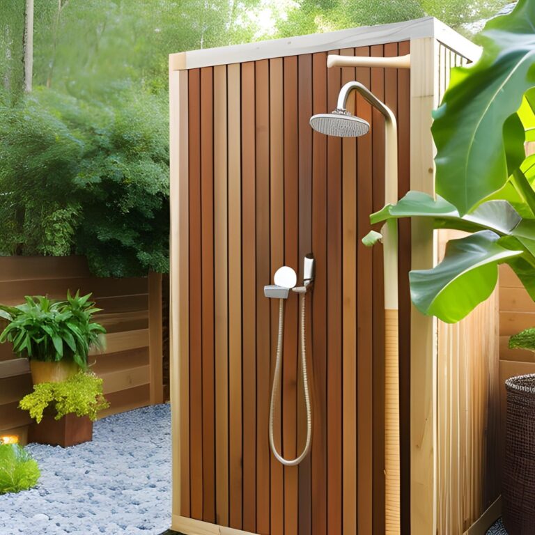 DIY Outdoor Shower Ideas