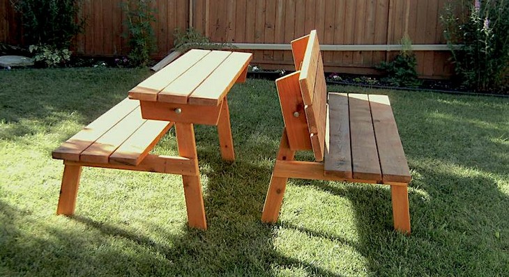 Table That Converts To Benches