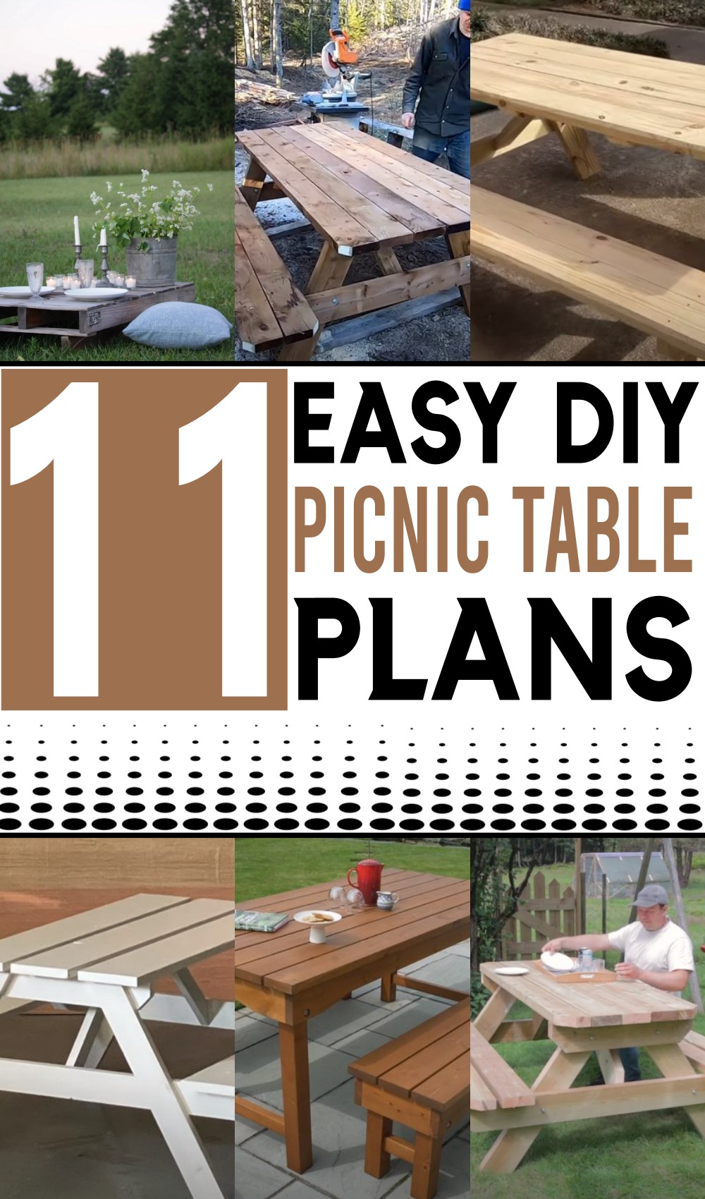 DIY Picnic Table Plans