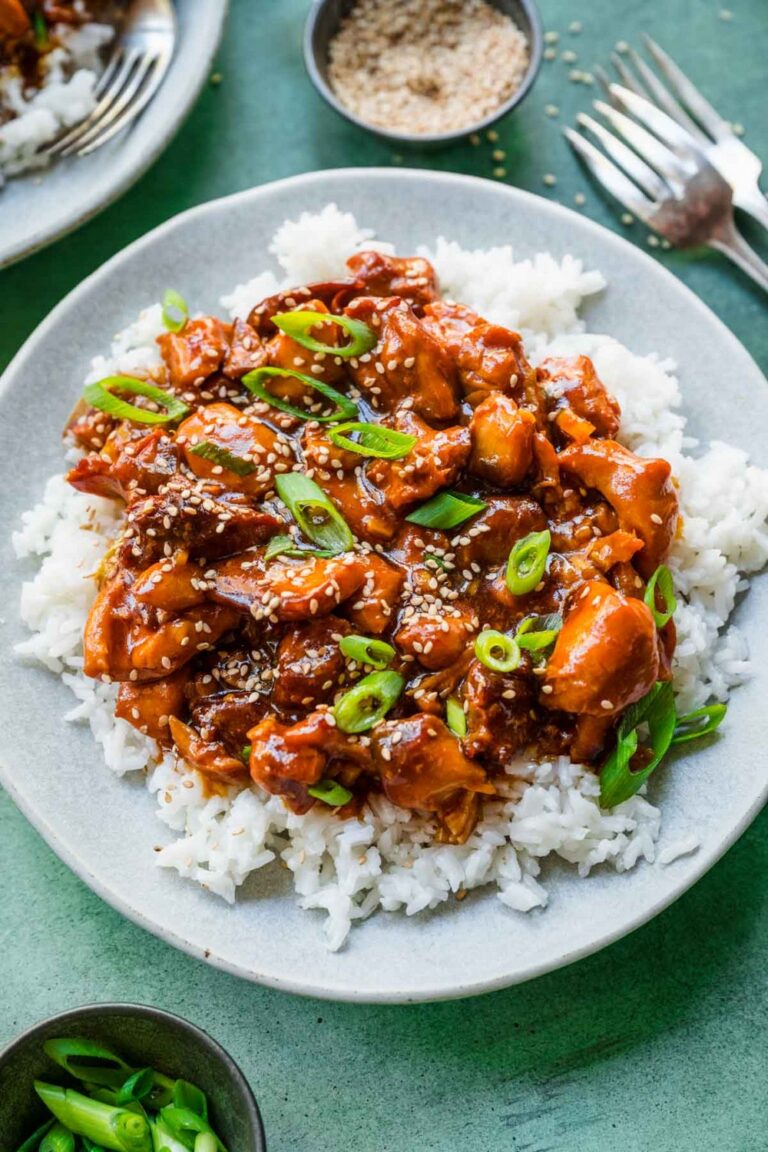 Slow Cooker Sesame Chicken