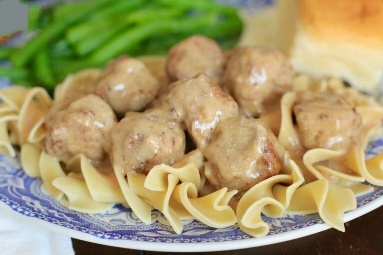 Crock Pot Swedish Meatballs