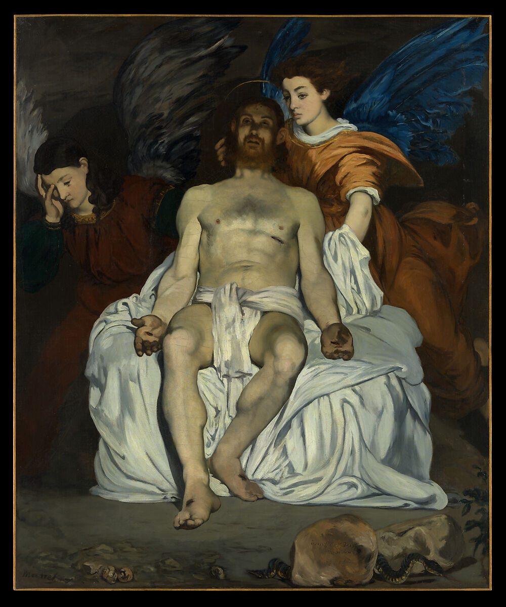 The Dead Christ with Angels