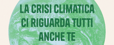 la crisi climatica riguarda tutti, anche te