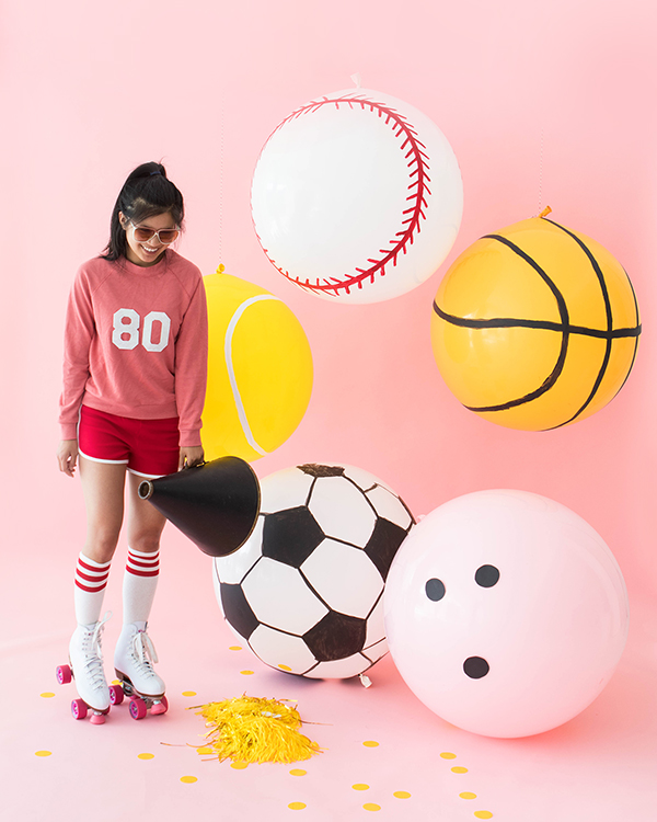 Giant Sports Balloons | Oh Happy Day!